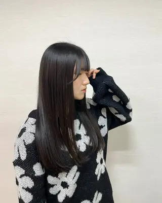 ロング 村田梨乃/ minim hairのヘアスタイル