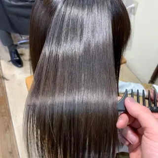 セミロング カラー 縮毛矯正/山根勇平 /完全マンツーマンのヘアスタイル