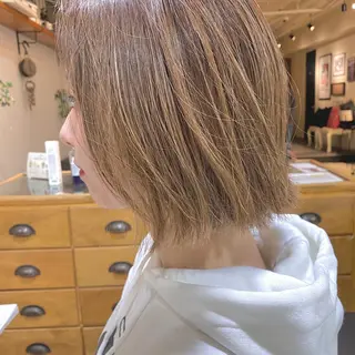 ショート カラー 【ダメージレス施術】 【透明感】北村 拓也のヘアスタイル