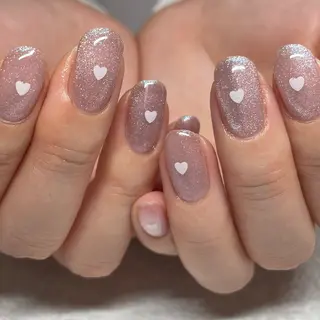 ネイル パラジェルネイル 大人可愛/シンプルのネイルデザイン
