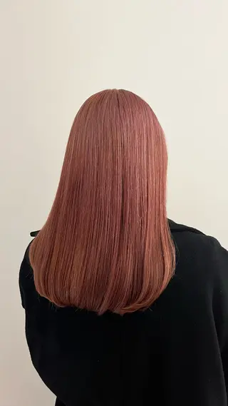 ロング カラー メンズパーマ/ メッシュ📍ユリのヘアスタイル