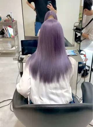 ロング カラー 神戸三宮 nanomiのヘアスタイル