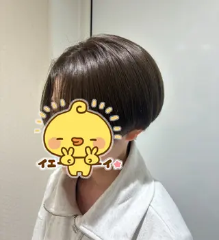 カラー 間島 叶のヘアスタイル