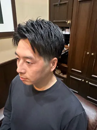 ショート メンズ 田中 瑠星のヘアスタイル