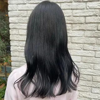 ロング カラー 中沢梨々花 🎀透明感カラーのヘアスタイル