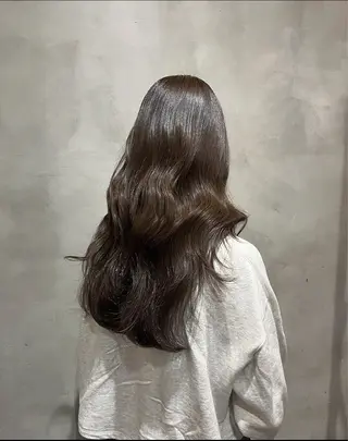 ロング rena/レイヤー /顔まわりのヘアスタイル