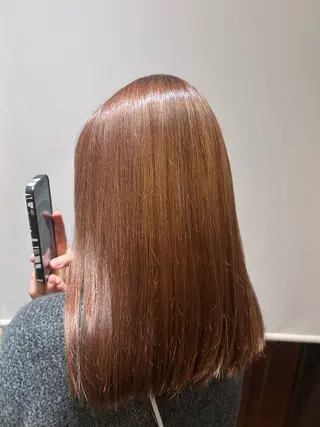 カラー 岩浪 志歩のヘアスタイル