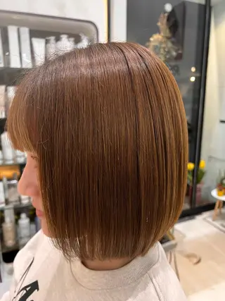 ミディアム カラー パーマ ヘアアレンジ メンズ キッズ ネイル マツエク・マツパ アイブロウ 堀井 凌平のヘアスタイル
