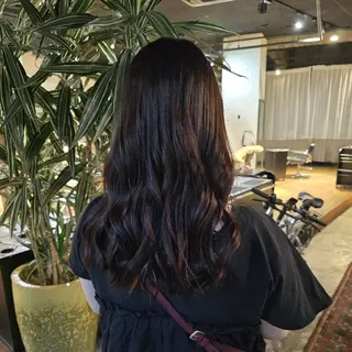 セミロング カラー ハヤシ マユ ✂ 府中美容室のヘアスタイル