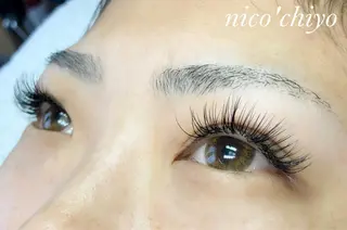 マツエク・マツパ nico'chiyo ホソカワエーコのマツエク・マツパデザイン