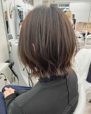 ショート ショート/レイヤー/ パーマ　水野のヘアスタイル