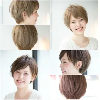 ショート 日野 祥のヘアスタイル