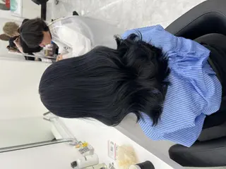 カラー 韓国/透明感/暗髪 🩶渋谷FRUITSのヘアスタイル
