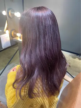 ロング カラー ヘアアレンジ 【日韓風、レイヤー】 🤍ひらい なつきのヘアスタイル
