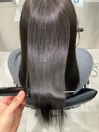 ロング 髪質改善/艶カラー 縮毛矯正/みほのヘアスタイル
