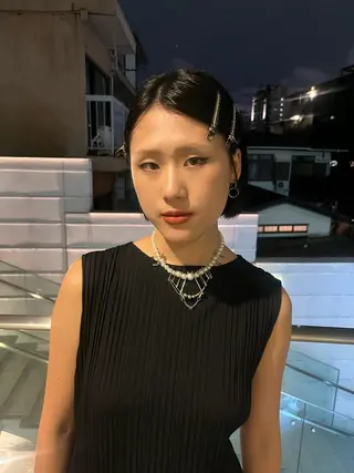 ショート ✨ブリーチカラー特化 美容師/なぎさのヘアスタイル