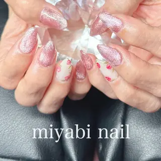 ネイル miyabi nail 桂川駅近くのネイルデザイン