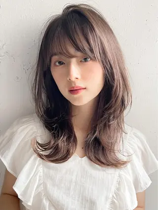 セミロング 宮本 聖希のヘアスタイル