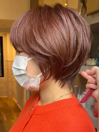 ショート ショートカット/ レイヤー/ダイスケのヘアスタイル
