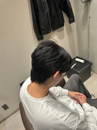 ショート メンズ メンズバレイヤージュ /町田/木村悠月のヘアスタイル