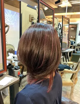 ミディアム カラー ISUTA　中村 翔のヘアスタイル