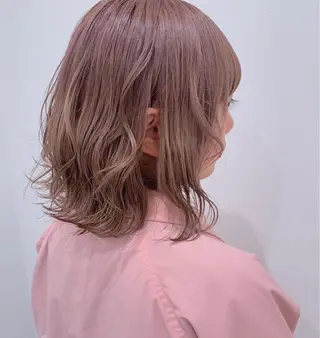 ショート カラー 清水 亮太／赤み消しカラーのヘアスタイル