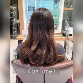 ロング カラー 田中 孝征のヘアスタイル