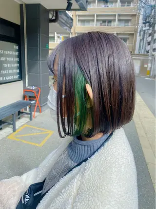 カラー 中富 🍪みなのヘアスタイル