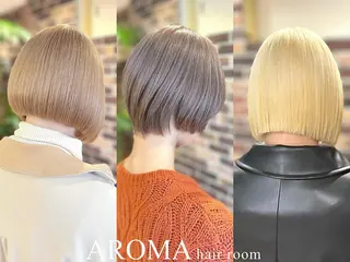 ショート 🌿アロマヘアルーム 新宿店✂︎のヘアスタイル