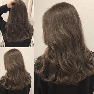 ロング カラー パーマ ヘアアレンジ メンズ キッズ ネイル マツエク・マツパ MEGUMI megumiのヘアスタイル