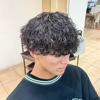 パーマ メンズ 木村ハルカ 🎨鹿児島⇆東京のヘアスタイル