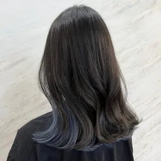ミディアム カラー 顔周りカット/透明感 カラー🤍大塚蛍のヘアスタイル