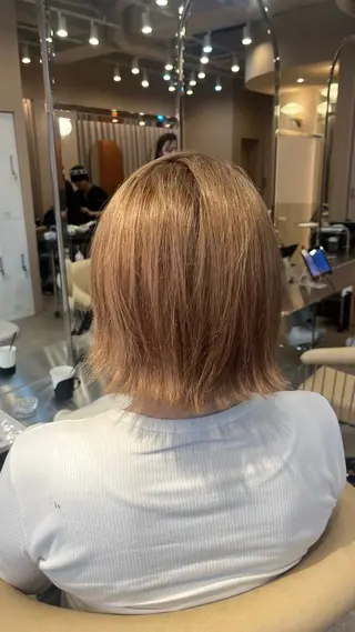 ショート カラー 💚 AKI 💚のヘアスタイル