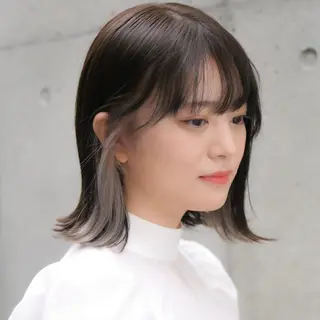 ショート カラー 色気/ボブ/ショート Genkiのヘアスタイル