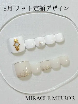ネイル ミラクルミラー 町野のネイルデザイン