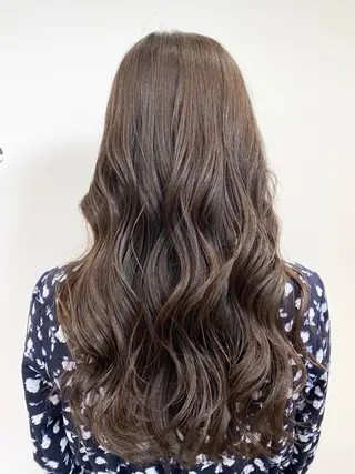 ロング ハルカ ・のヘアスタイル