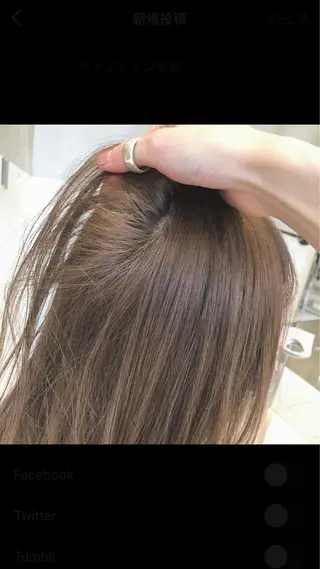 セミロング 【赤坂】髪質改善✨ 矢口嵩人のヘアスタイル