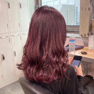 ロング カラー パーマ ヘアアレンジ メンズ 【縮毛矯正ブリーチ】 MANATO🌈のヘアスタイル