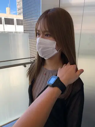 ロング カラー 髪質改善サロン 心斎橋ARCHEのヘアスタイル