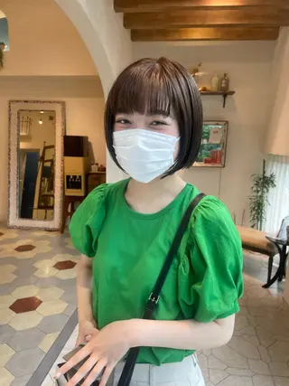 ショート 土屋 美賀のヘアスタイル