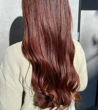 ロング カラー 青田 明日海のヘアスタイル