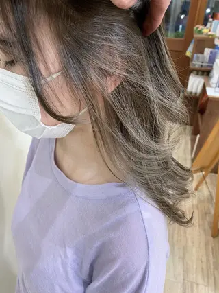 カラー SALOWIN栄 高須大貴のヘアスタイル