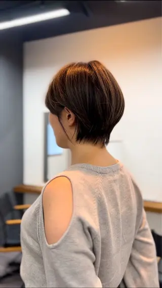 ショート 表参道【髪質改善】 宮嶋勇太のヘアスタイル