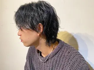 ミディアム パーマ メンズ 🔹YUTA🔹 メンズパーマのヘアスタイル