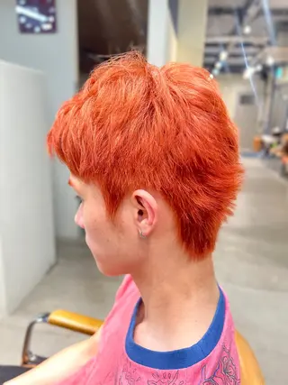 カラー 三宅 陽大のヘアスタイル