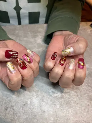 ネイル FUKA🥂✨ 個性派⌇アートネイルのネイルデザイン