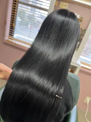 ロング カラー ヘアアレンジ 年間1500人担当 代表 南一路のヘアスタイル