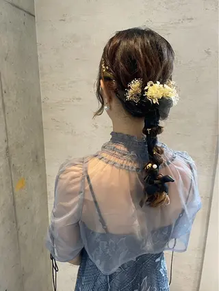 ロング ヘアアレンジ 美髪× ヘアセット✨Araiのヘアスタイル