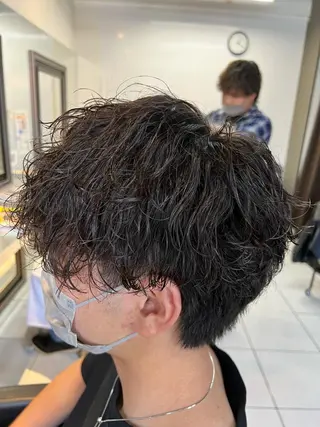 パーマ メンズ パーマ特化美容師 茂木広幸のヘアスタイル