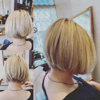 ショート カラー HAIR LA COUPE所属・佐藤 俊夫のヘアスタイル